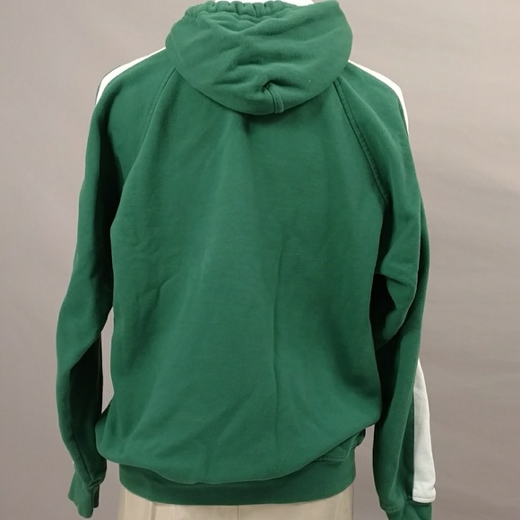 Saint Patrick's Day Hooded Sweatshirt Hoodie Quinnipiac University Emerald Green - Picture 4 of 8